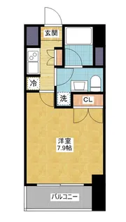 1Kの間取り画像