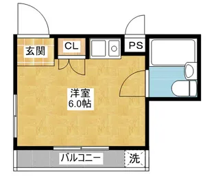 サンメゾン安田【3階】の間取り