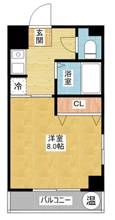 上前津かえでビル【5階】の間取り