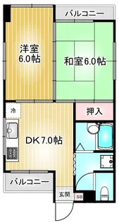 青木ビル【3階】の間取り
