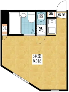 ハートイン今池南【2階】の間取り