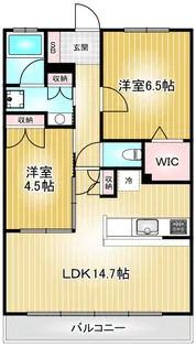 モアグレース名古屋駅【4階】の間取り