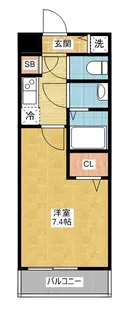 エスリード上前津エアスタ【5階】の間取り