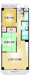 ピーナッツボーイⅡ【2階】の間取り
