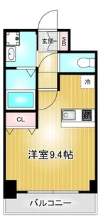 プレサンス桜通り葵【9階】の間取り