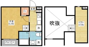 ブロードV【2階】の間取り