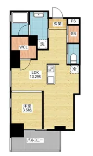 レジデンスT・L新栄【7階】の間取り