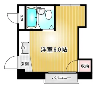 鶴田マンション【3階】の間取り