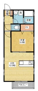 chulo【3階】の間取り