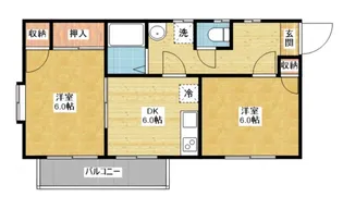 セントラルたちばな【3階】の間取り