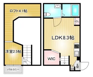 iMezoN(アイメゾン)【2階】の間取り