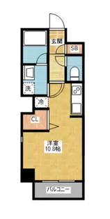 ルクール金山【5階】の間取り