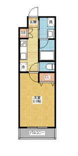 プロシード金山3【2階】の間取り