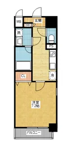 ベル・リトモ【3階】の間取り