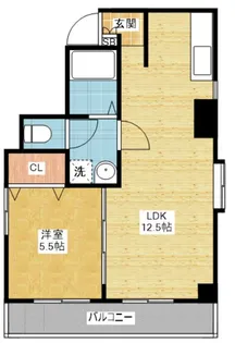 白壁セリーシアビズミーム【3階】の間取り