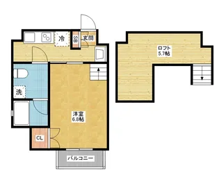 愛知県名古屋市千種区春岡1丁目【マンション】の間取り