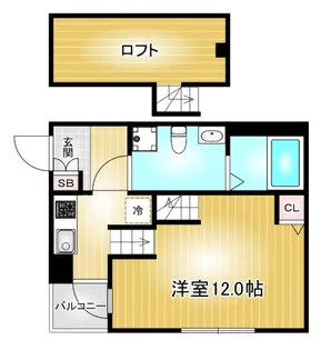 愛知県名古屋市中区新栄3丁目【アパート】の間取り