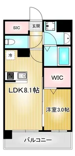 デュオフラッツ栄【4階】の間取り