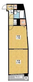 東和マンション広小路【3階】の間取り