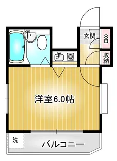 オーライフ川名第一ビル【3階】の間取り