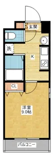 サニー金山【8階】の間取り