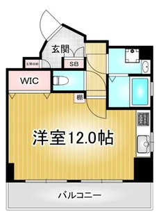 第17オーシャンビル【7階】の間取り