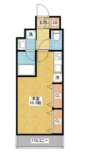 LIBERTA CARINO【4階】の間取り