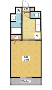 カサグランデ新栄【1階】の間取り