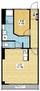 BLOOM北山本町【2階】の間取り