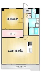 明宝マンション【3階】の間取り