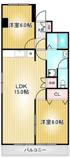 シティアーク新栄【7階】の間取り