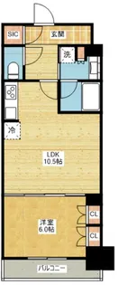 ラフィシア上前津【5階】の間取り