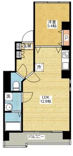 ヴァンテアン大須【8階】の間取り