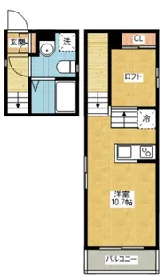 chez moi【2階】の間取り