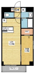 GRANDUKE千代田regaria【3階】の間取り