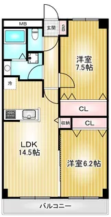 インプルーブ金山【7階】の間取り