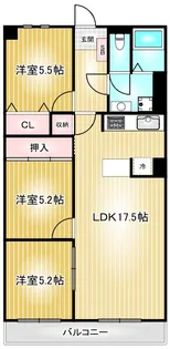 シティコーポ尾頭橋1号館【14階】の間取り