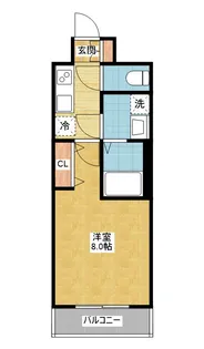 エスリード金山クラッシィ【4階】の間取り