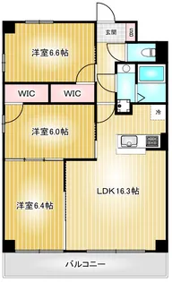 S-FORT鶴舞reale (旧GRANDUKE鶴舞reale)【3階】の間取り