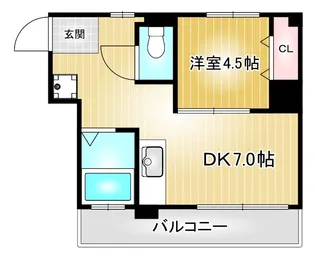 名信ビル【2階】の間取り