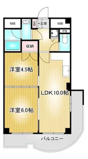 メゾン・エトワール【10階】の間取り