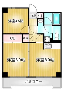 リアライズ栄(旧第13オーシャンビル)【11階】の間取り