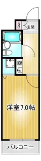 ライオンズマンション丸の内第6【6階】の間取り