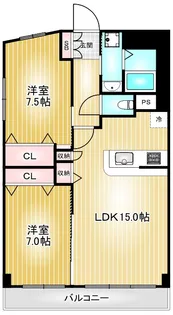 インプルーブ金山【8階】の間取り