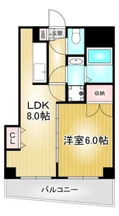 第3タジックビル【2階】の間取り