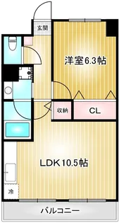 ファインコート【5階】の間取り