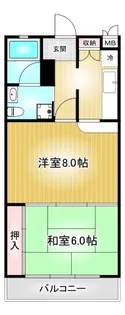 八事第一ビル【2階】の間取り