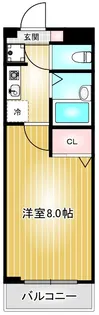 プリエ・サン【1階】の間取り