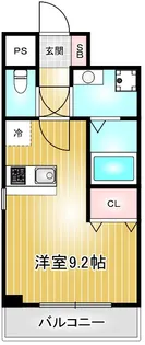 アレーヌコート金山【6階】の間取り