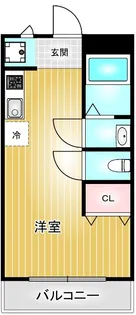 シーズンコート東別院【4階】の間取り